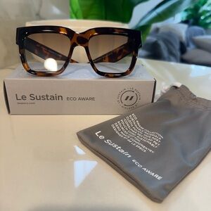 Le Specs Tortoise shell sunglasses